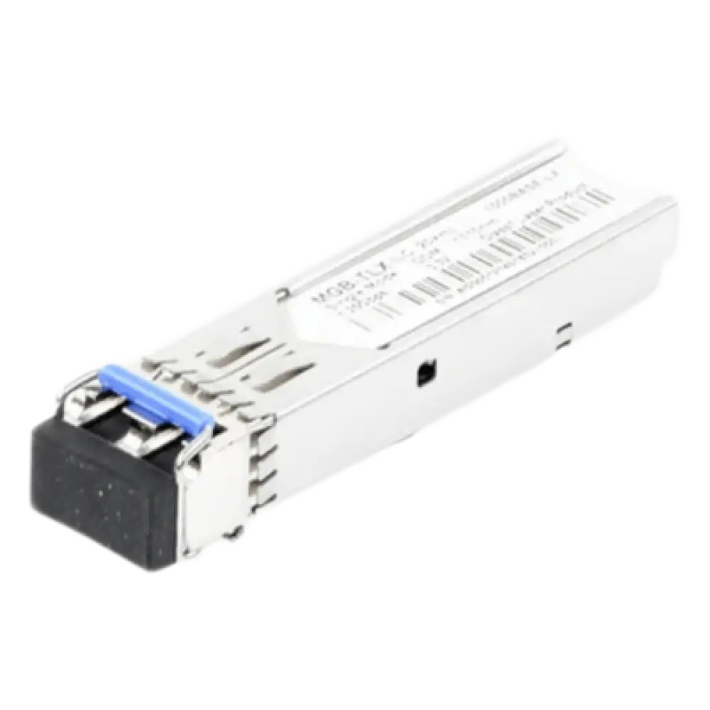 Transceptor SFP Industrial / 1000BASE-LX / Monomodo LC / Alcance 20 km (12.4 mi) / Rango -40 a 75°C / Hot-Pluggable