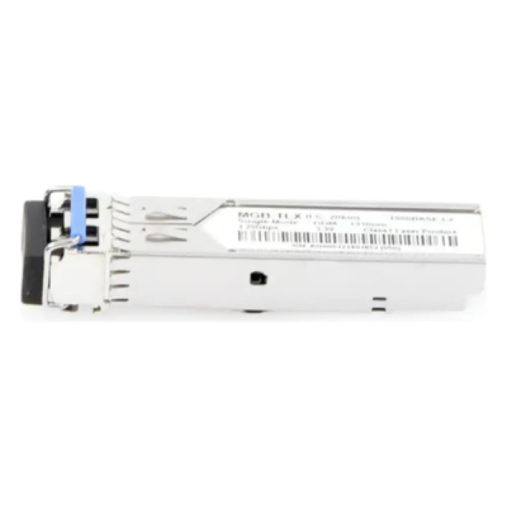 Transceptor SFP Industrial / 1000BASE-LX / Monomodo LC / Alcance 20 km (12.4 mi) / Rango -40 a 75°C / Hot-Pluggable