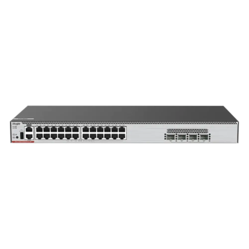 Switch Core PoE / 24 puertos Multi-Gigabit 5Gb/2.5Gb/1Gb/100M / 4x SFP28 25Gb / 802.3bt 370W / Capa 3