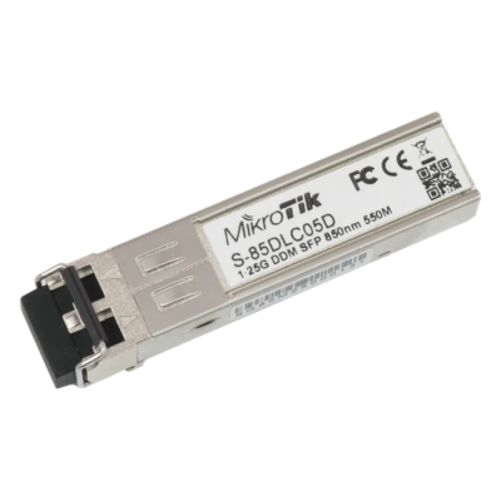 Transceptor SFP / 1.25 Gbps / Multi Modo / 550 m (1,804 ft) / 850 nm / LC Duplex