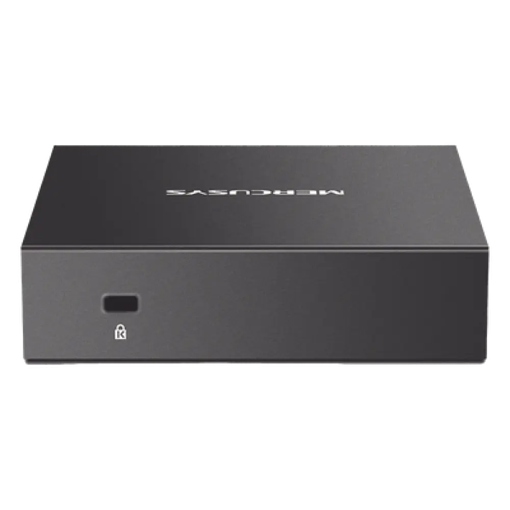 Switch No Administrable / 8 Puertos Gigabit / 16 Gbps / Carcasa Metálica / Sin Ventilador / Plug and Play