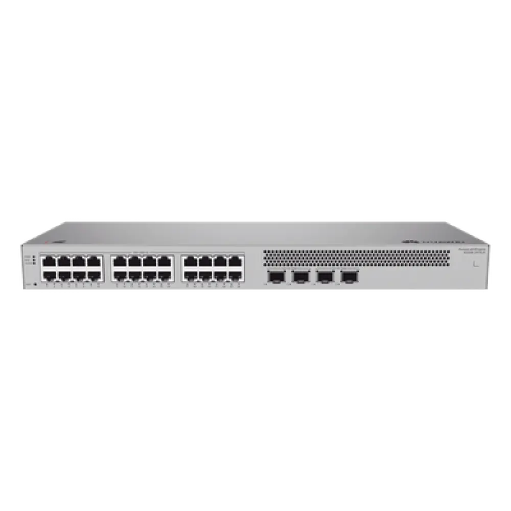 Switch Capa 2 Administrable / 24 Puertos Gigabit / 4 Puertos SFP+ 10GE / Capacidad 98 Gbps / Tasa Reenvío 73 Mpps / Gestión Web, App y Nube