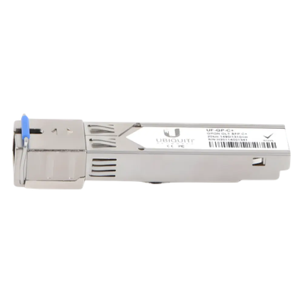 Módulo SFP GPON / Clase C+ / Single-Mode SC/UPC / Downstream 2.5 Gbps / Upstream 1.25 Gbps / 20 km / 128 ONU por puerto