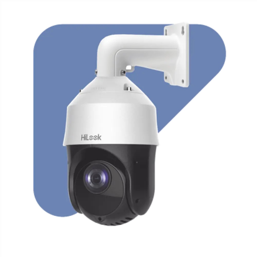 Domo PTZ IP / 2 MP / 25X Zoom Óptico / 100 mts IR (328 pies) / IP66 / PoE+ / WDR 120 dB / Defog / EIS / HLC / 3D-DNR