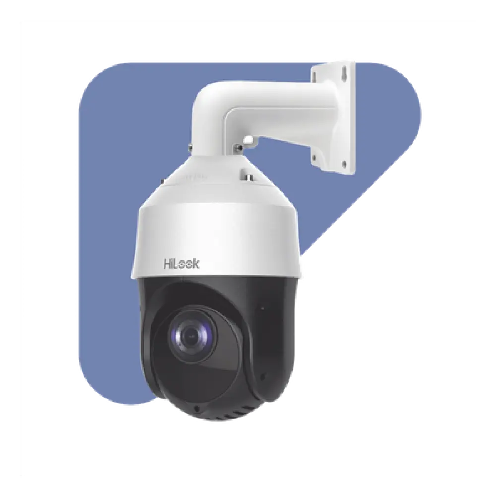 Domo PTZ IP / 2 MP / 25X Zoom Óptico / 100 mts IR (328 pies) / IP66 / PoE+ / WDR 120 dB / Defog / EIS / HLC / 3D-DNR