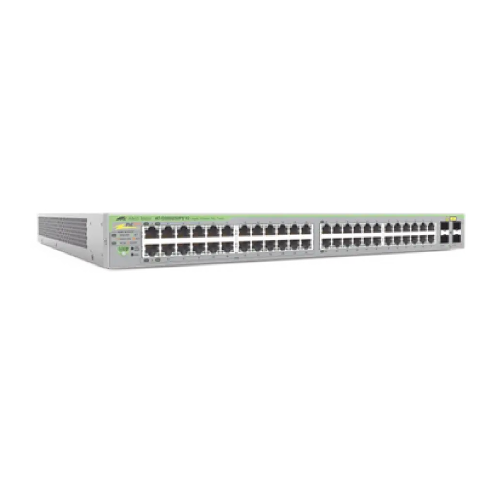 Switch webSmart Gigabit PoE+ / 48 Puertos / 24 Puertos PoE+ 30W / 4 Puertos SFP