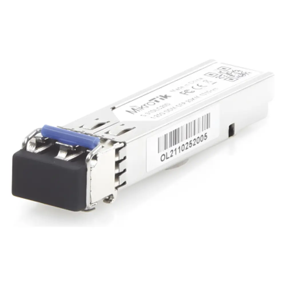 Transceptor SFP / 1.25 Gbps / Monomodo / 1310 nm / 20 km (65,6 ft) / LC Duplex