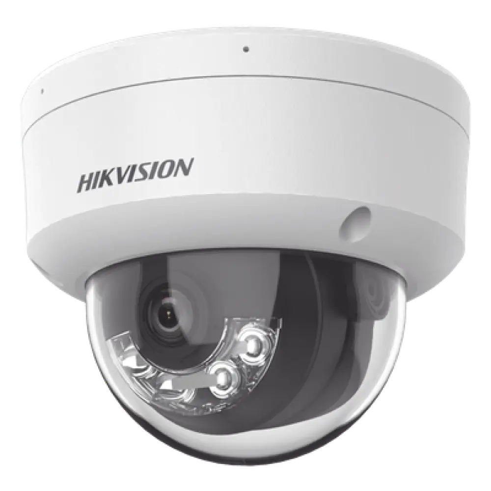 Cámara Domo IP / 6 Megapixel / Dual Light 30 m (98.4 ft) / Lente 2.8 mm / 105° / AcuSense / IP67 / IK10 / WDR 120 dB / PoE