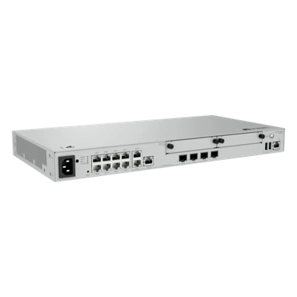 Router Empresarial / 1×SFP+ & 8×GE LAN / 1×SFP+ & 2×GE WAN / 1,200 Usuarios / 128 APs / 1,000 Túneles IPsec / 3 Gbps