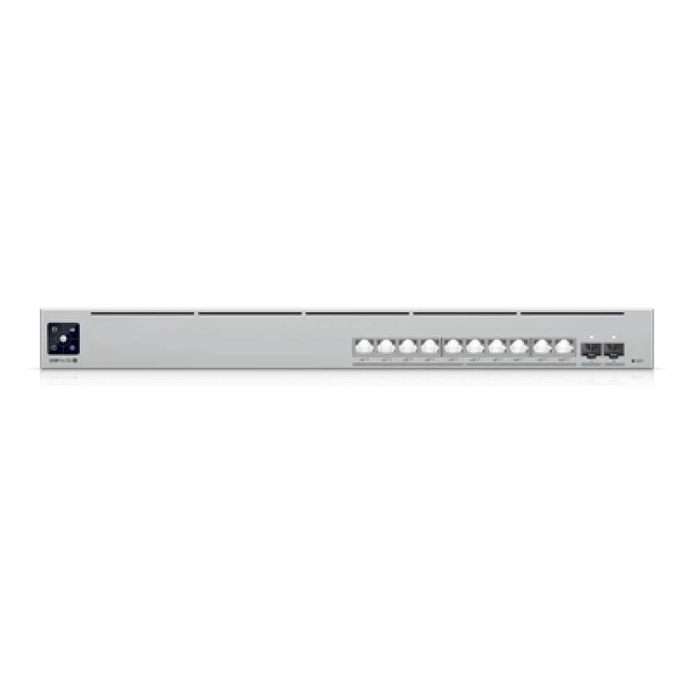 Switch PoE+++ Capa 3 / 10 Puertos 10GbE / 2 Puertos SFP+ / PoE 400 W / Etherlighting™ / 240 Gbps