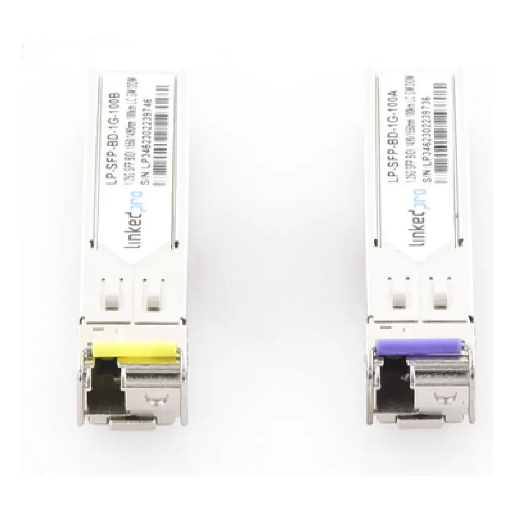Transceptor Óptico SFP Bidireccional / 1.25 Gbps / Monomodo 100 km (328084 ft) / 1490 & 1550 nm / LC/UPC Simplex / DDM