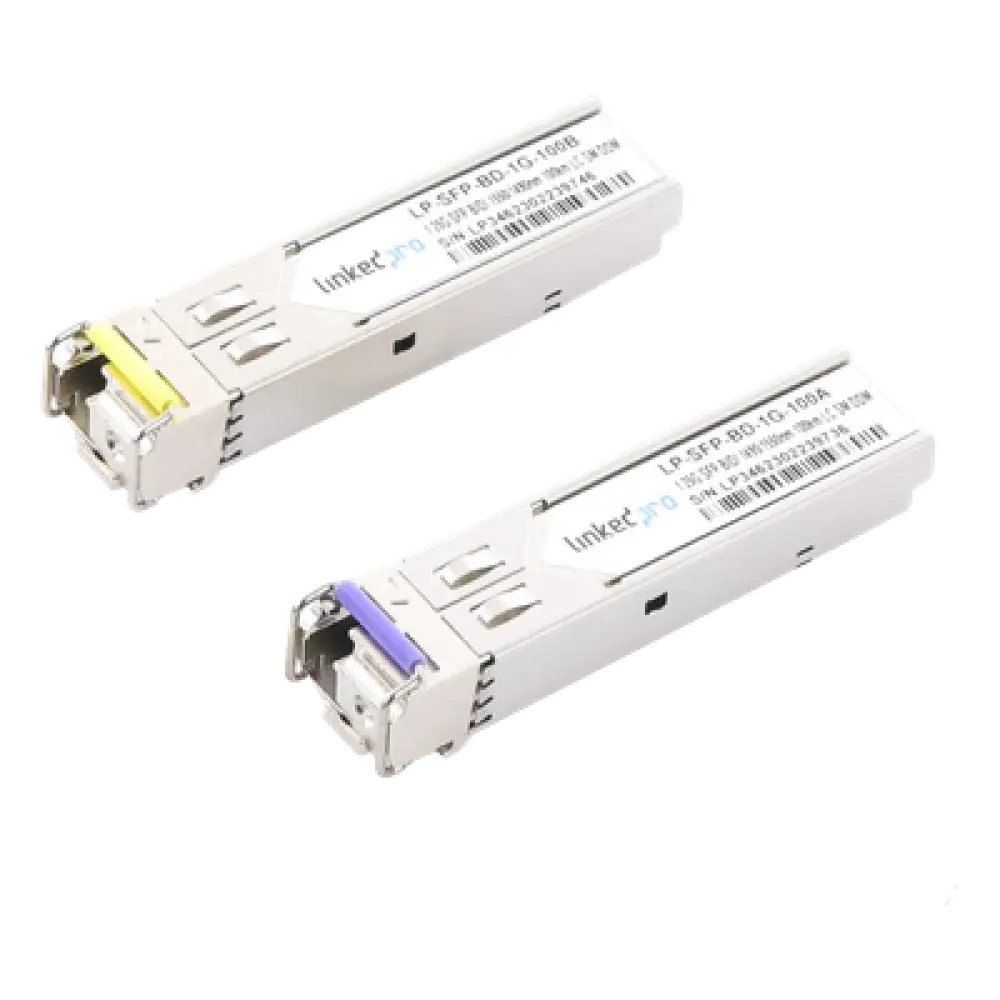 Transceptor Óptico SFP Bidireccional / 1.25 Gbps / Monomodo 100 km (328084 ft) / 1490 & 1550 nm / LC/UPC Simplex / DDM