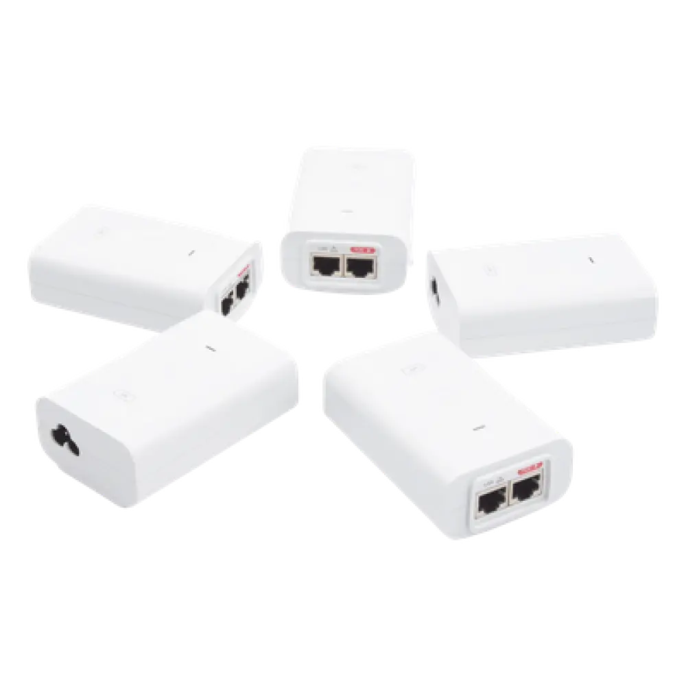 Adaptador PoE / 24 VDC / 1.0 A / Gigabit / 4 Pares / Montaje Pared