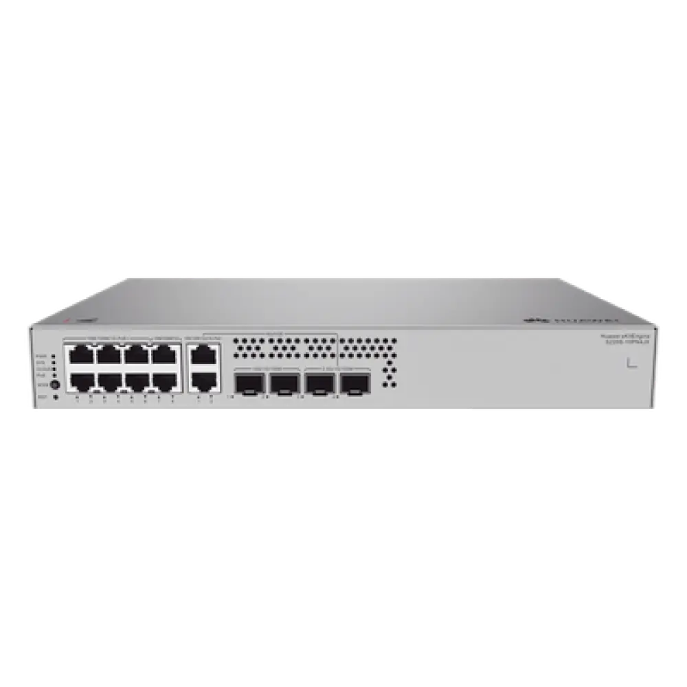 Switch Administrable Capa 2 / 6 Puertos PoE+ Gigabit + 2 Puertos PoE+ Multi-Gigabit 2.5G + 2 Puertos Gigabit + 2 SFP + 2 SFP+ / PoE Perpetuo / 128 W / 76 Gbps / 57 Mpps / 3.44 kg / 1.72 x 18.31 x 13.98 pulgadas