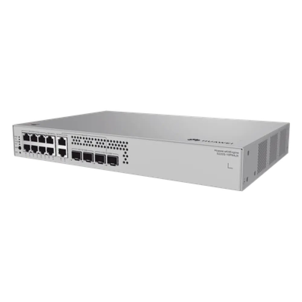 Switch Administrable Capa 2 / 6 Puertos PoE+ Gigabit + 2 Puertos PoE+ Multi-Gigabit 2.5G + 2 Puertos Gigabit + 2 SFP + 2 SFP+ / PoE Perpetuo / 128 W / 76 Gbps / 57 Mpps / 3.44 kg / 1.72 x 18.31 x 13.98 pulgadas