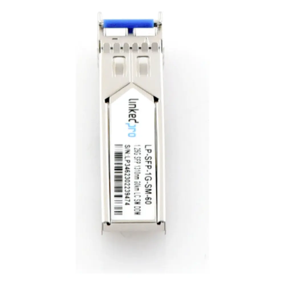 Transceptor SFP / Monomodo 1310 nm / 1.25 Gbps / 1000BASE-EX / LC/UPC Dúplex / DDM / 60 km (196.9 ft)