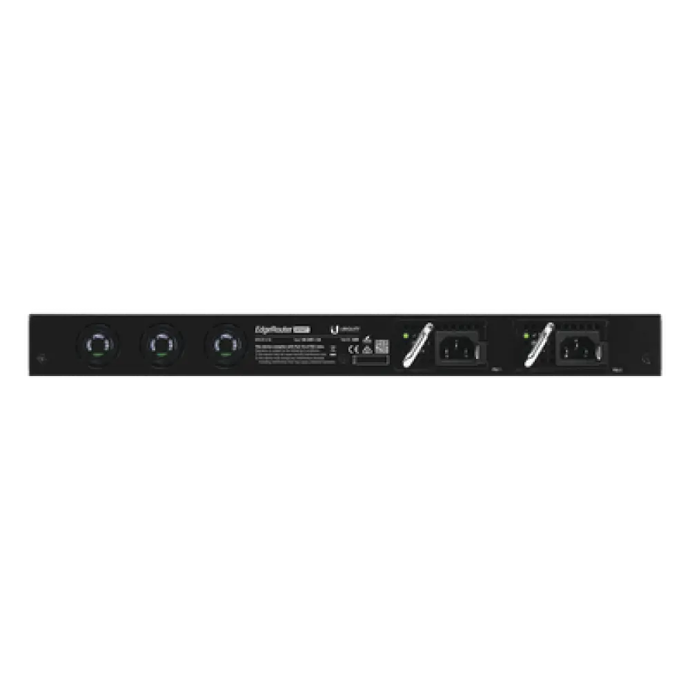 Router Edge / 8 Puertos SFP+ 10 Gbps / 1 Puerto RJ45 Gigabit / Throughput 80 Gbps / 16 Núcleos / 16 GB RAM / Hot-Swappable