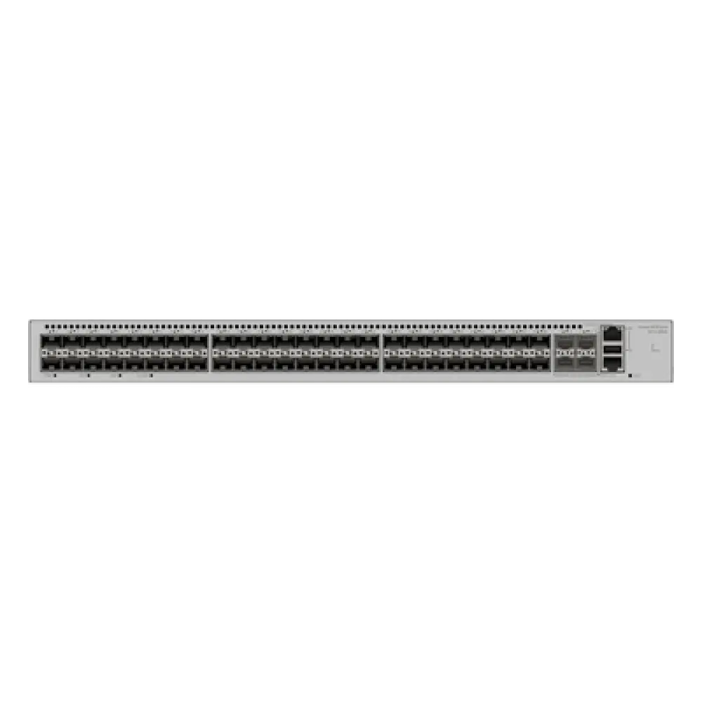 Switch Core/Distribución Capa 3 / 48 puertos SFP 1 Gbps + 4 puertos SFP+ 10 Gbps / iStack / 176 Gbps switching / Gestión cloud gratuita / Sin licencias