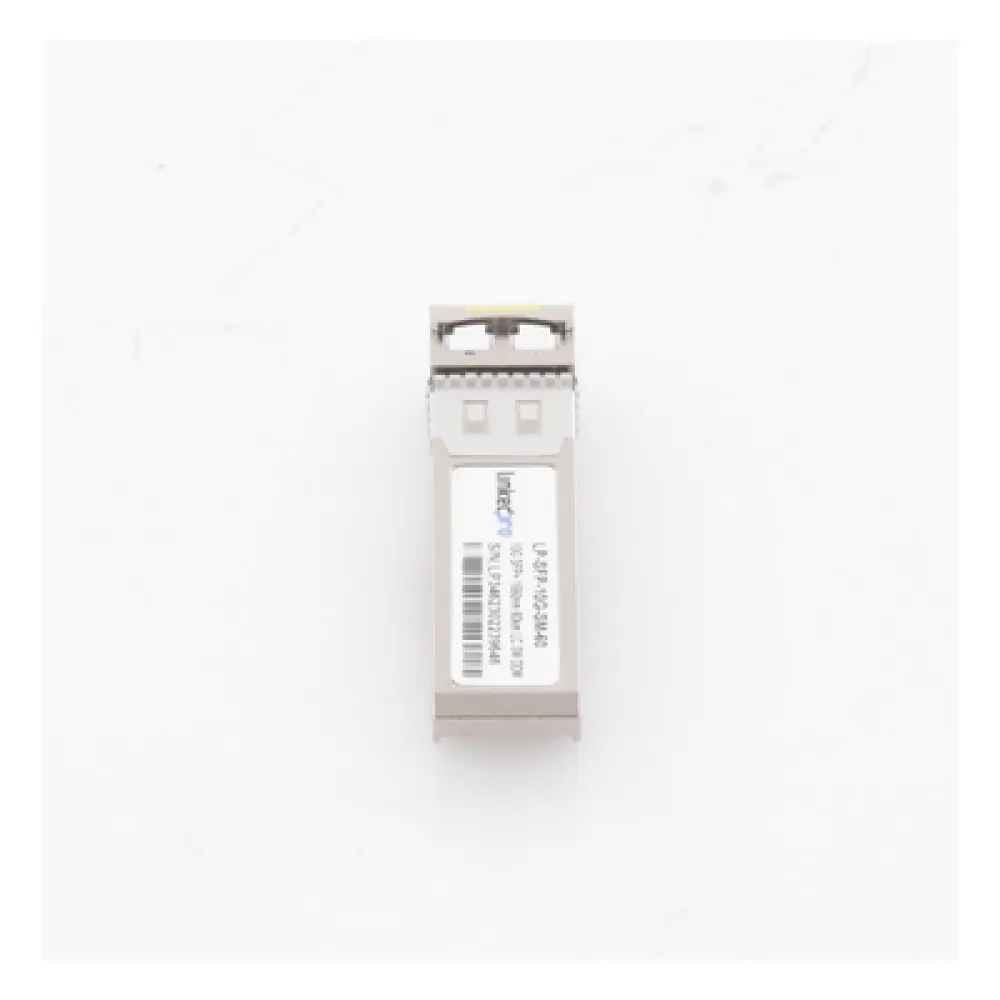 Transceptor Óptico SFP+ / Monomodo 10 Gbps / 1550 nm / Alcance 60 km (196.8 ft) / LC/UPC Dúplex / DDM / Hot-Pluggable
