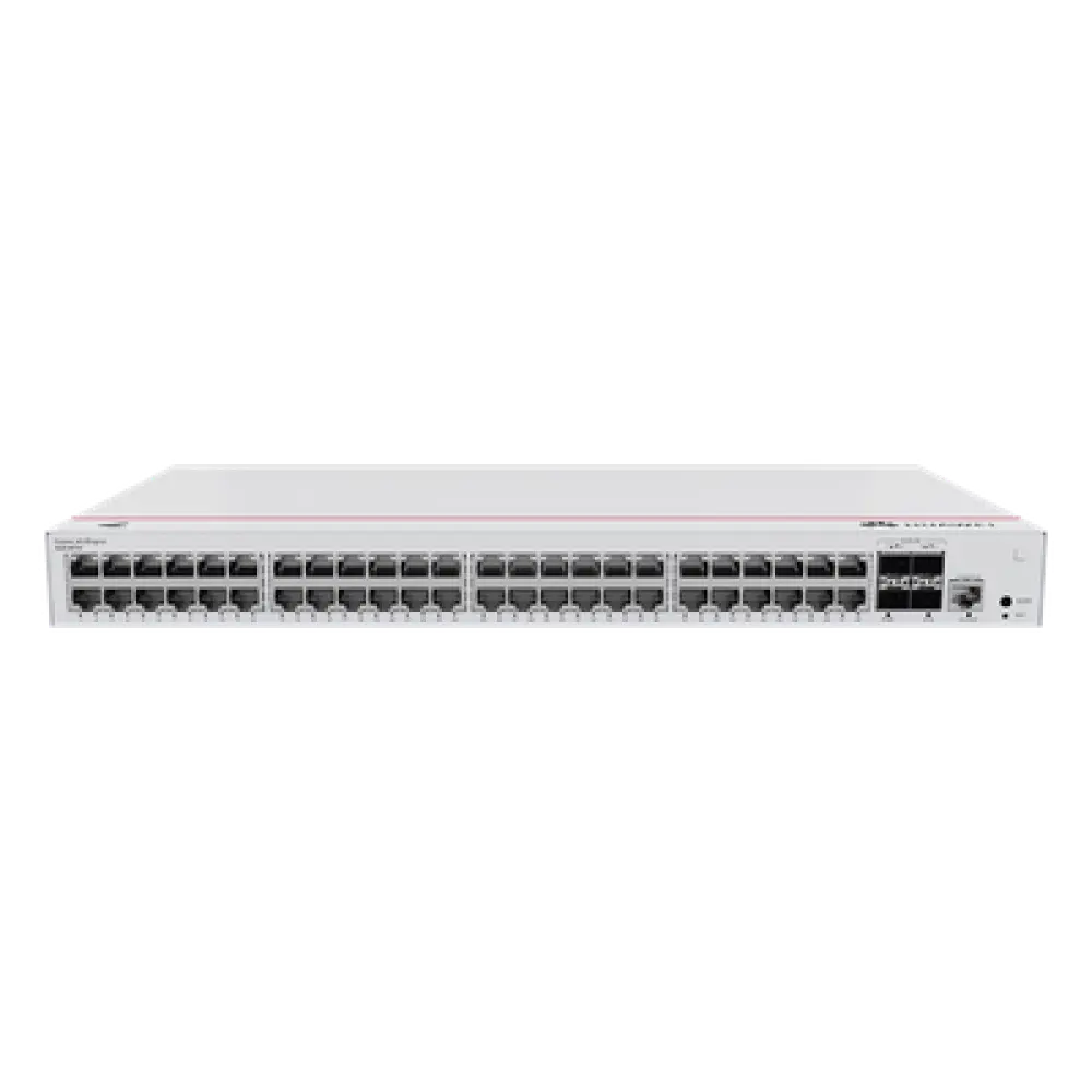 Switch Administrable Capa 2 / 48 Puertos Gigabit / 4 Uplink 10GE SFP+ / 176 Gbps / 131 Mpps / Gestión en Nube Gratuita
