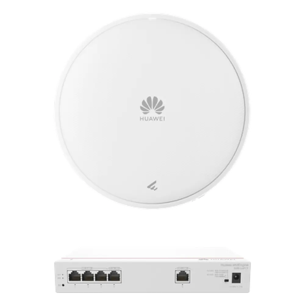 Kit Router Multi-Servicio / Wi-Fi 7 / 3.57 Gbps / 4 Puertos PoE 50W / MU-MIMO 2x2 Dual Band / Smart Antenna / Montaje Techo y Pared