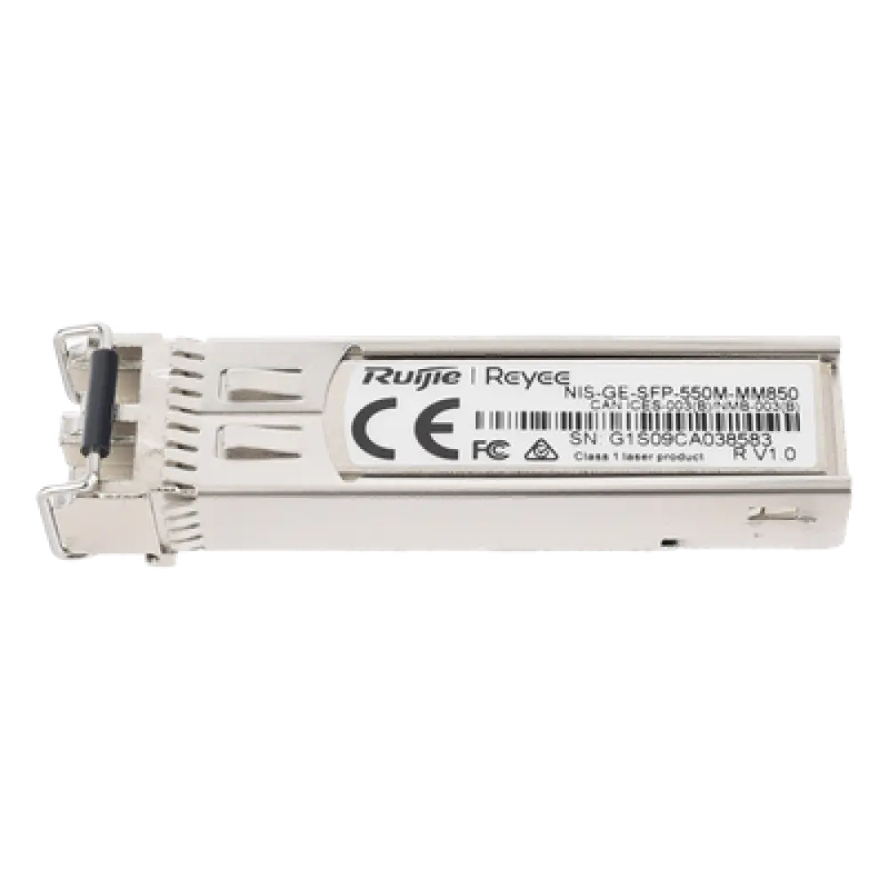 Transceptor SFP Industrial / 1 Gbps / Multimodo LC / 550 m (1804.5 ft) / 850 nm / -40° a 85° C / DDM