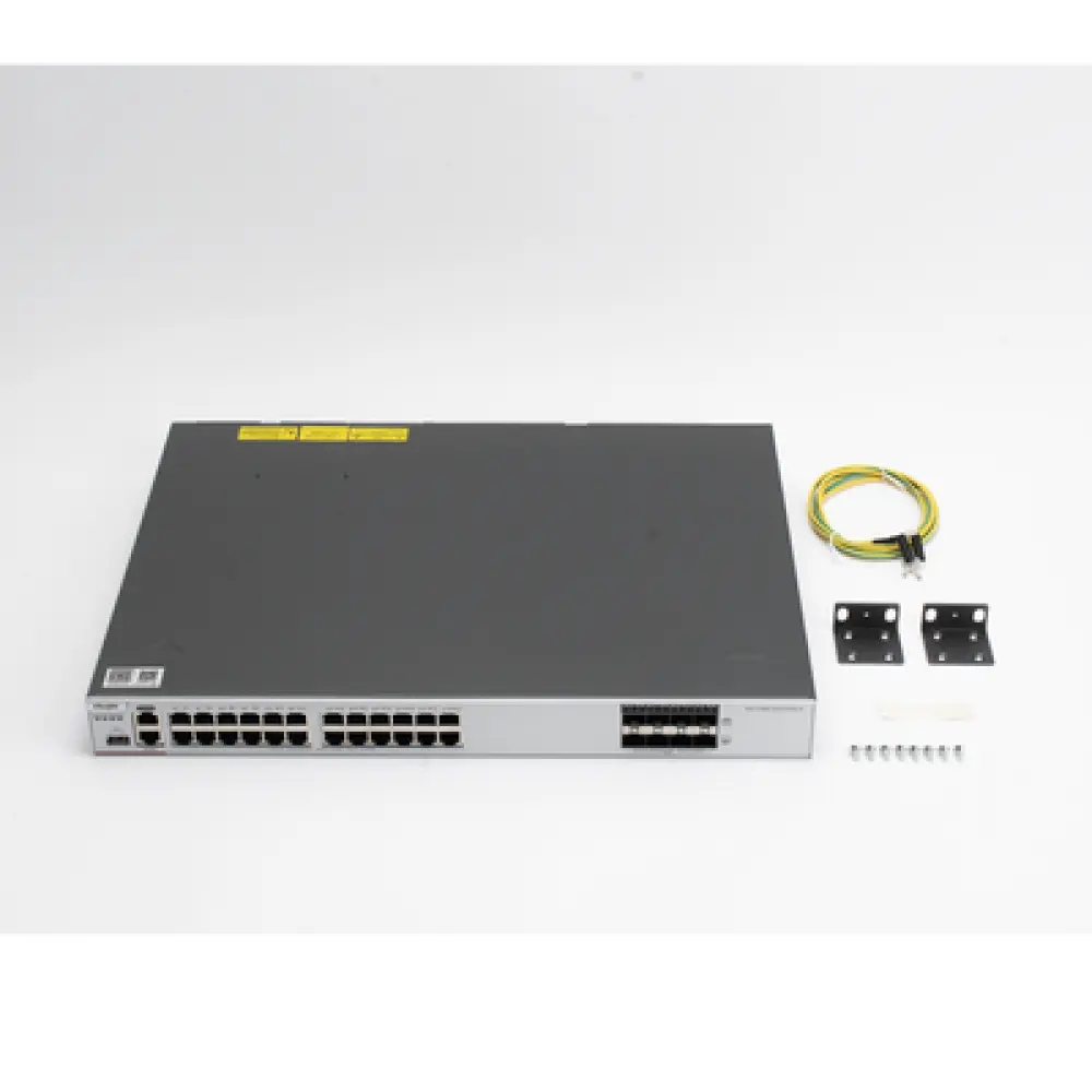 Switch Core Capa 3 / 24 Puertos Gigabit / 8 SFP+ 10Gb / 880 Gbps / Gestión en Nube / Fuente Modular