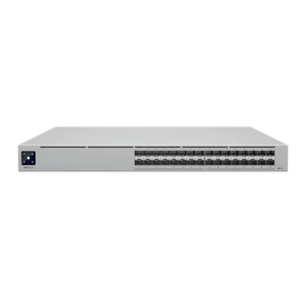 Switch de Agregación 25G / 32 Puertos SFP28 / Capacidad 1.6 Tbps / Layer 3 / Rack 1U / Pantalla Táctil 1.3"
