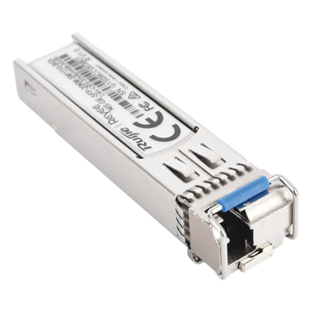 Transceptor SFP Industrial / BIDI Monomodo / 1 Gbps / 20 km (65616.80 ft) / TX 1310 nm / RX 1550 nm / Hot Swapping / -40° a 85° C