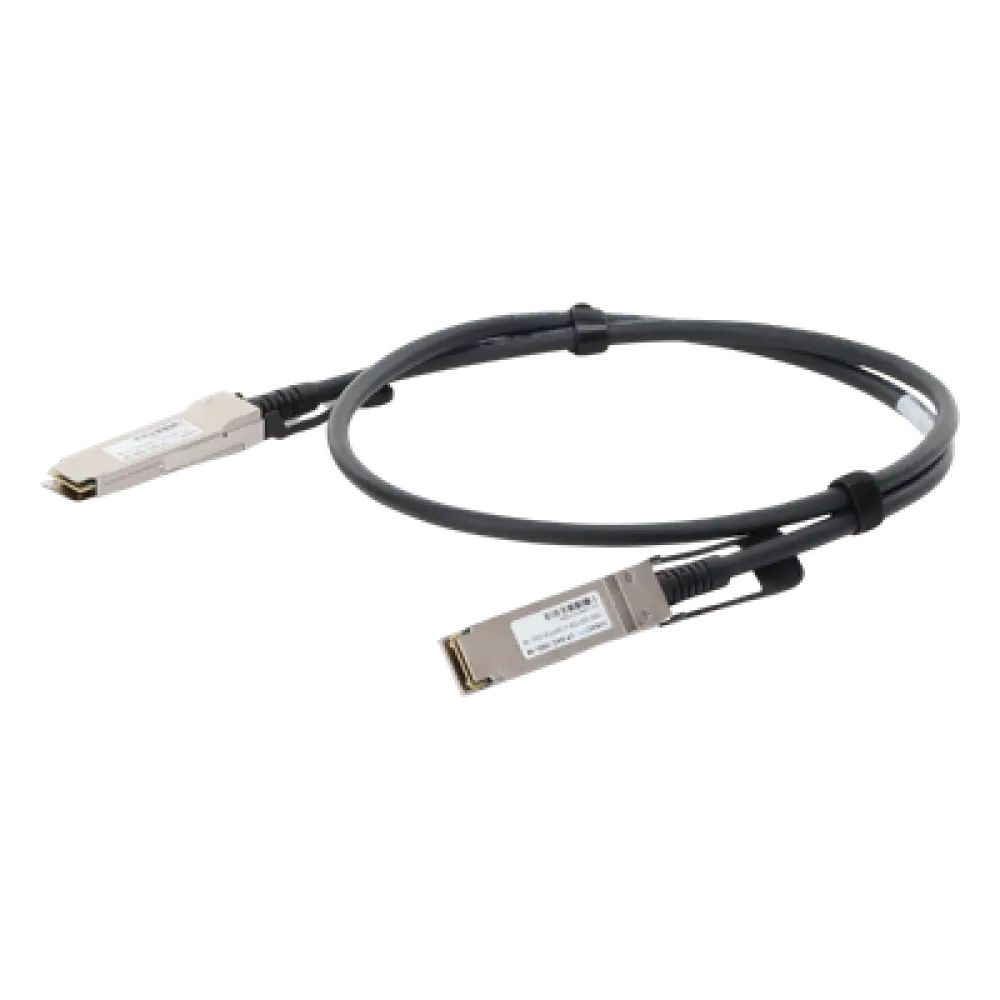 Cable DAC QSFP28 / 100 Gbps / Passive Direct Attach Copper / 1 m (3.28 ft) / Twinax
