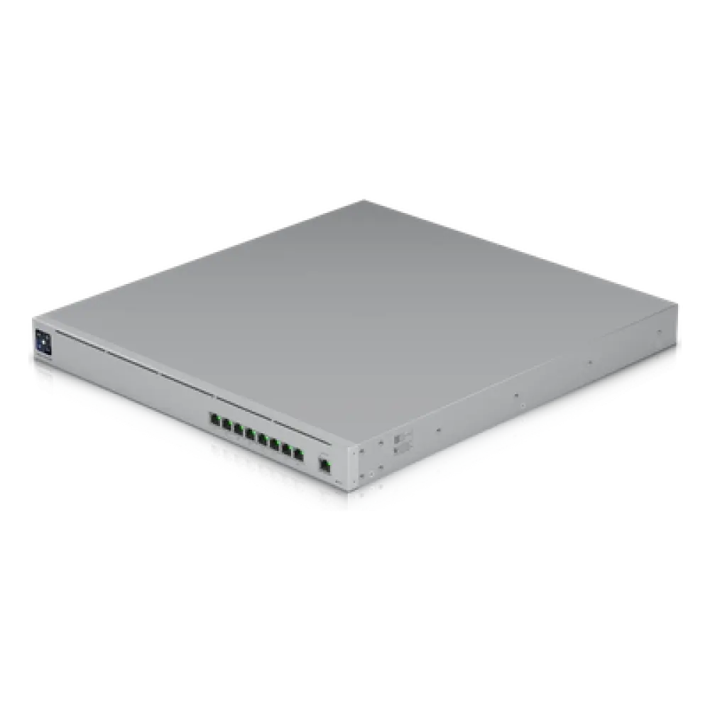 Switch PoE Administrable / 8 Puertos PoE+ y PoE++ / 120 W Totales / Batería UPS 368 Wh / 2 Salidas AC 230 V / Rack 1U