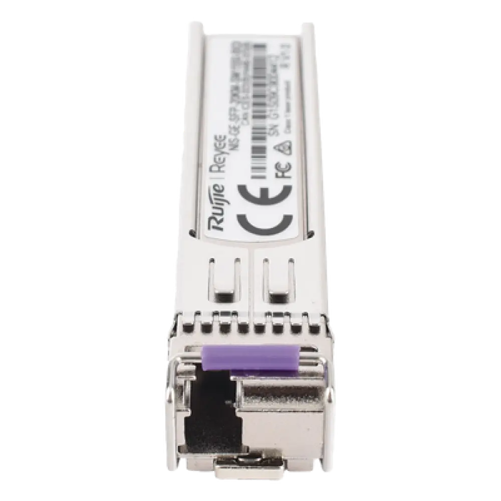 Transceptor SFP Industrial / 1 Gigabit / BIDI Monomodo / 20 km (65,616 ft) / TX 1550 nm / RX 1310 nm / -40 a 85 °C / LC