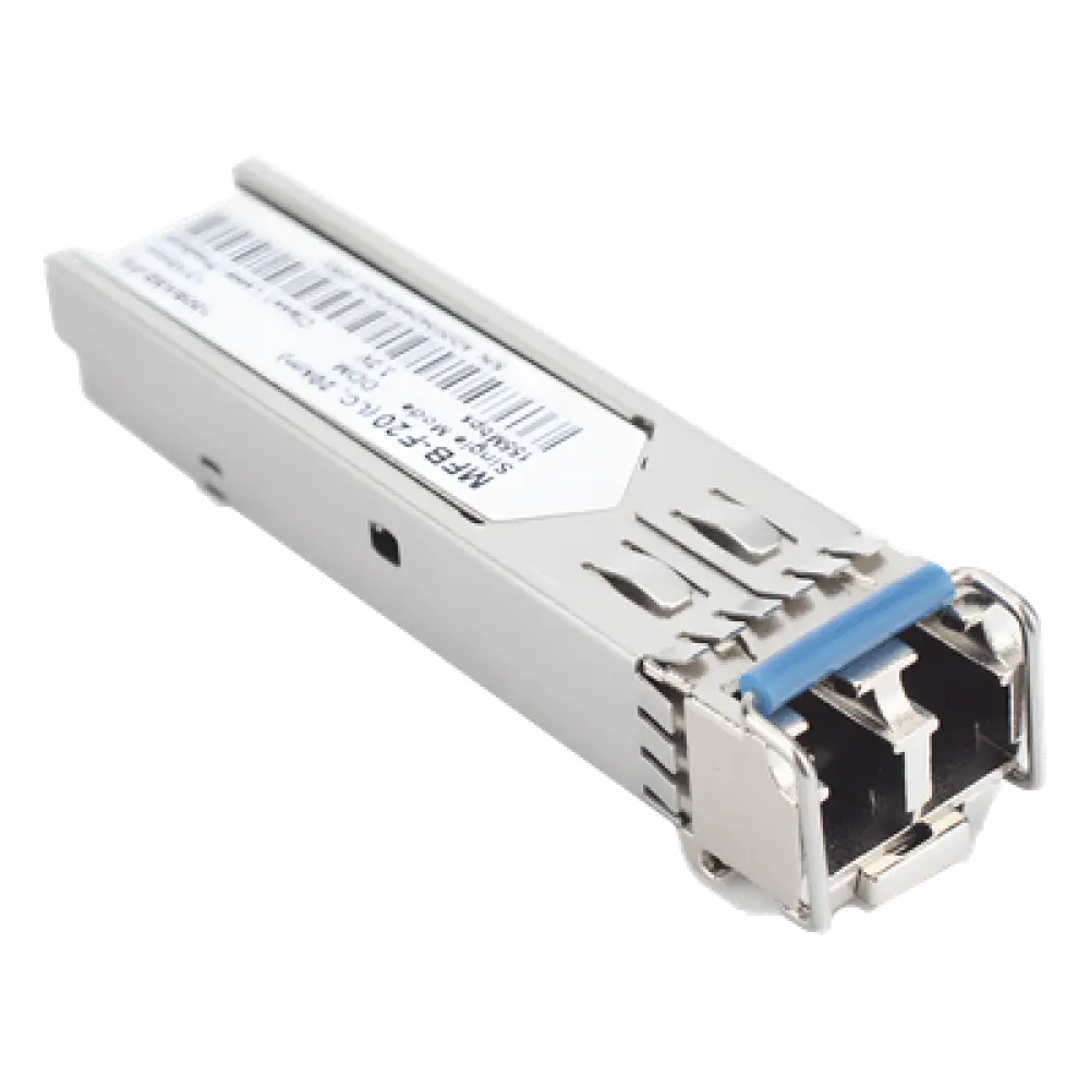 Transceptor SFP / 100Mbps / LC / 1310nm / Monomodo / 20km / -40°C a 75°C