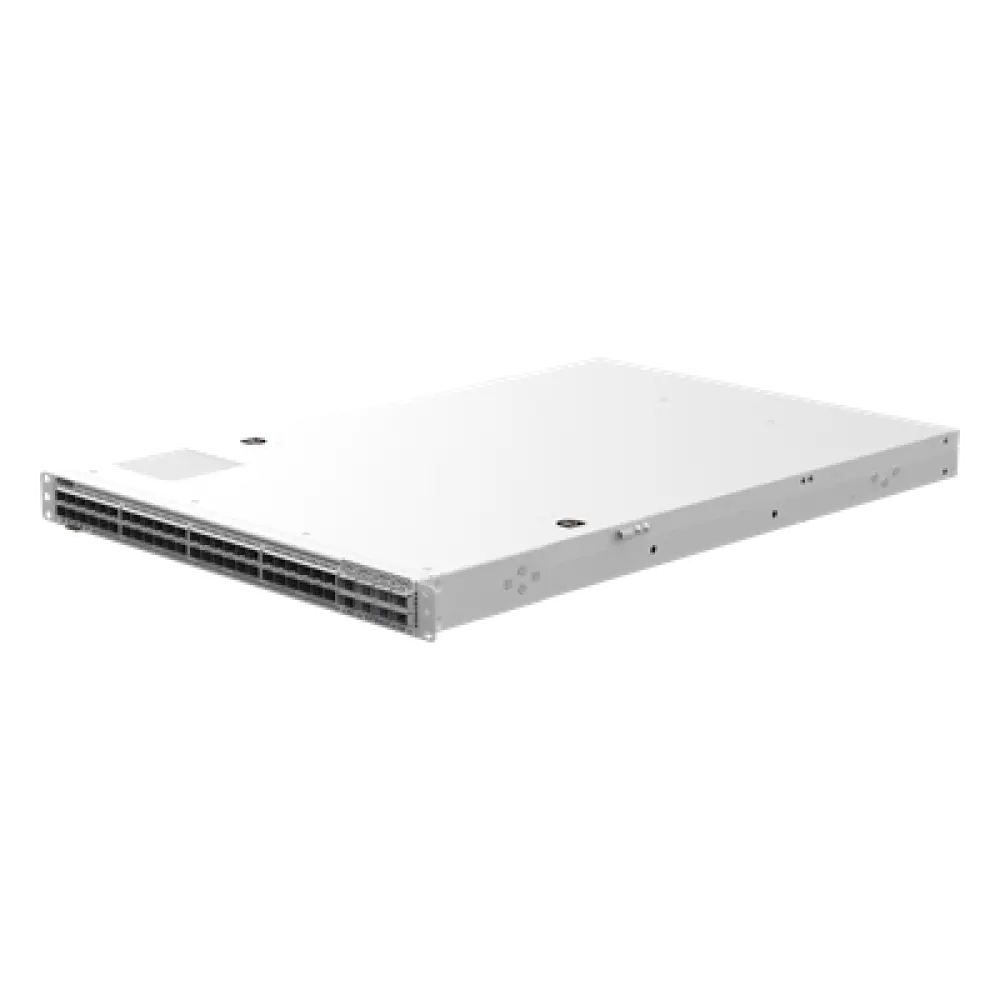 Switch Data Center / 48 Puertos 100GE DSFP + 8 Uplinks 400GE QSFP-DD / 16.0 Tbps / 5350 Mpps / RDMA RoCEv2 / Spine-Leaf VXLAN EVPN / 1 RU / Hot-Swap 1+1