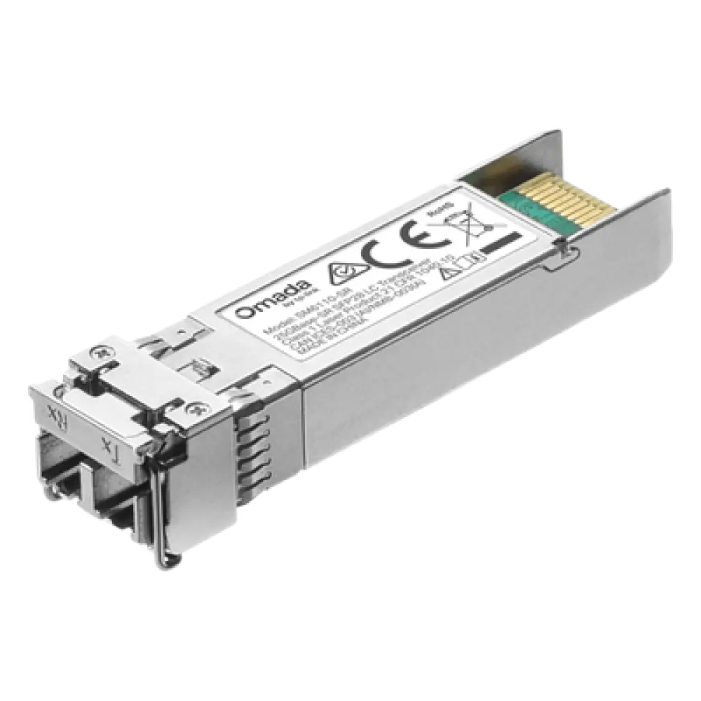 Transceptor SFP28 / Dual 10G/25G / 850 nm / Multimodo OM4 100 m (328 ft) / LC Dúplex / DDM / Hot-Swappable / Bajo Consumo <1 W