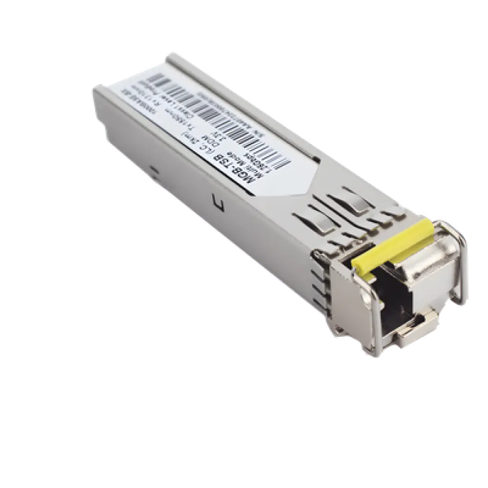 Transceptor SFP / 1000BASE-BX WDM / TX 1550 nm / Monomodo 2 km / LC Simplex / Industrial -40 °C a 85 °C (-40 °F a 185 °F)