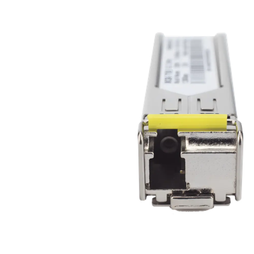 Transceptor SFP / 1000BASE-BX WDM / TX 1550 nm / Monomodo 2 km / LC Simplex / Industrial -40 °C a 85 °C (-40 °F a 185 °F)