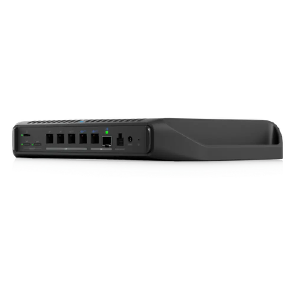 Cloud Gateway Industrial / Wi-Fi 7 Integrado / Puertos 10 GbE y 2.5 GbE / SFP+ / PoE+++ 90W / 350W Total / Sin Ventilador / -30 a 50 °C (-22 a 122 °F)