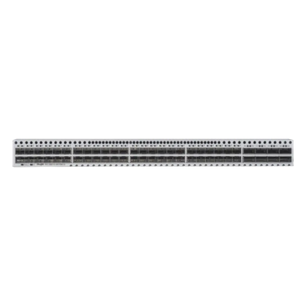 Switch Data Center / 48 Puertos SFP28 25G + 8 QSFP28 100G / 4.0 Tbps / 2000 Mpps / RDMA RoCEv2 / VXLAN EVPN Spine-Leaf / 1 RU