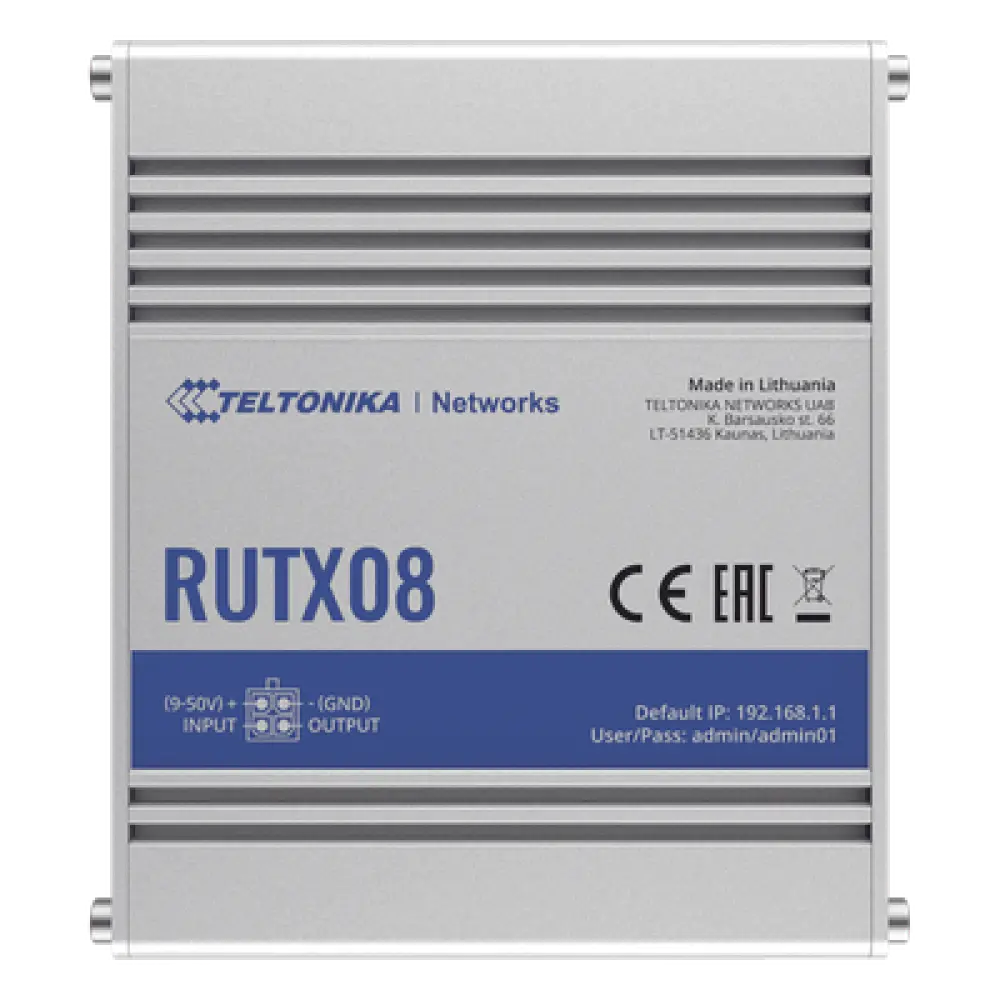 Router Industrial Ethernet VPN / 4 Puertos Gigabit / Quad-Core 717 MHz / 256 MB RAM / RMS / -40°C a 75°C (-40°F a 167°F)