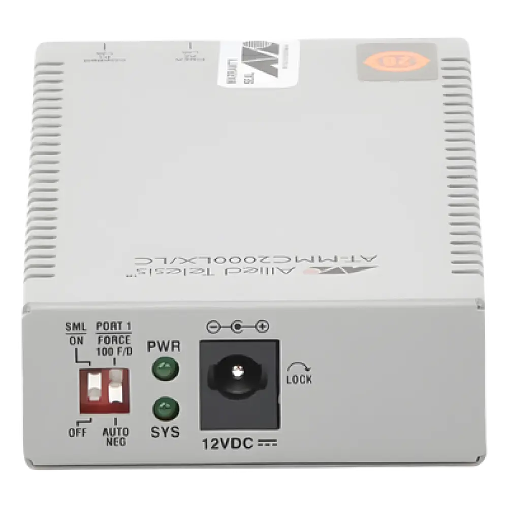 Convertidor de medios / 10/100/1000T a 1000LX-LC / Monomodo 1310nm / 20 km / TAA Federal / Smart MissingLink