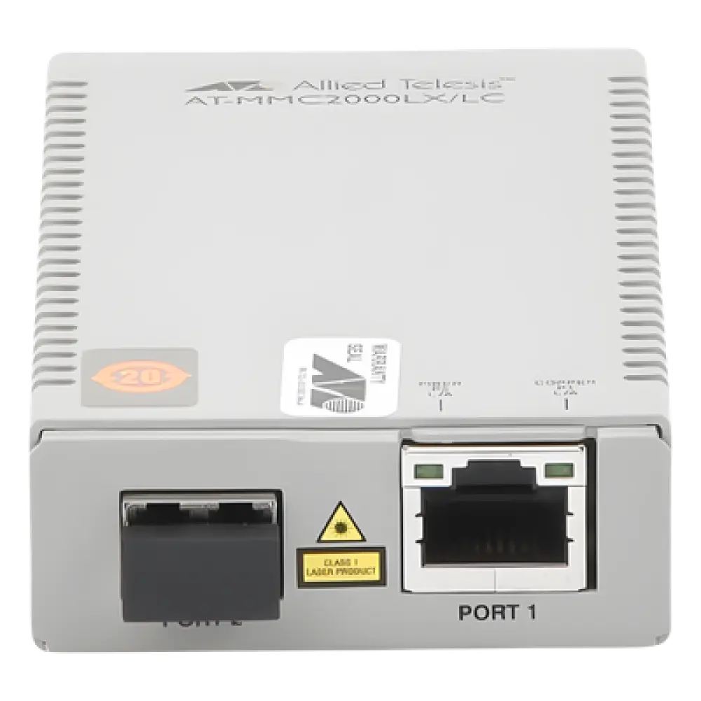 Convertidor de medios / 10/100/1000T a 1000LX-LC / Monomodo 1310nm / 20 km / TAA Federal / Smart MissingLink