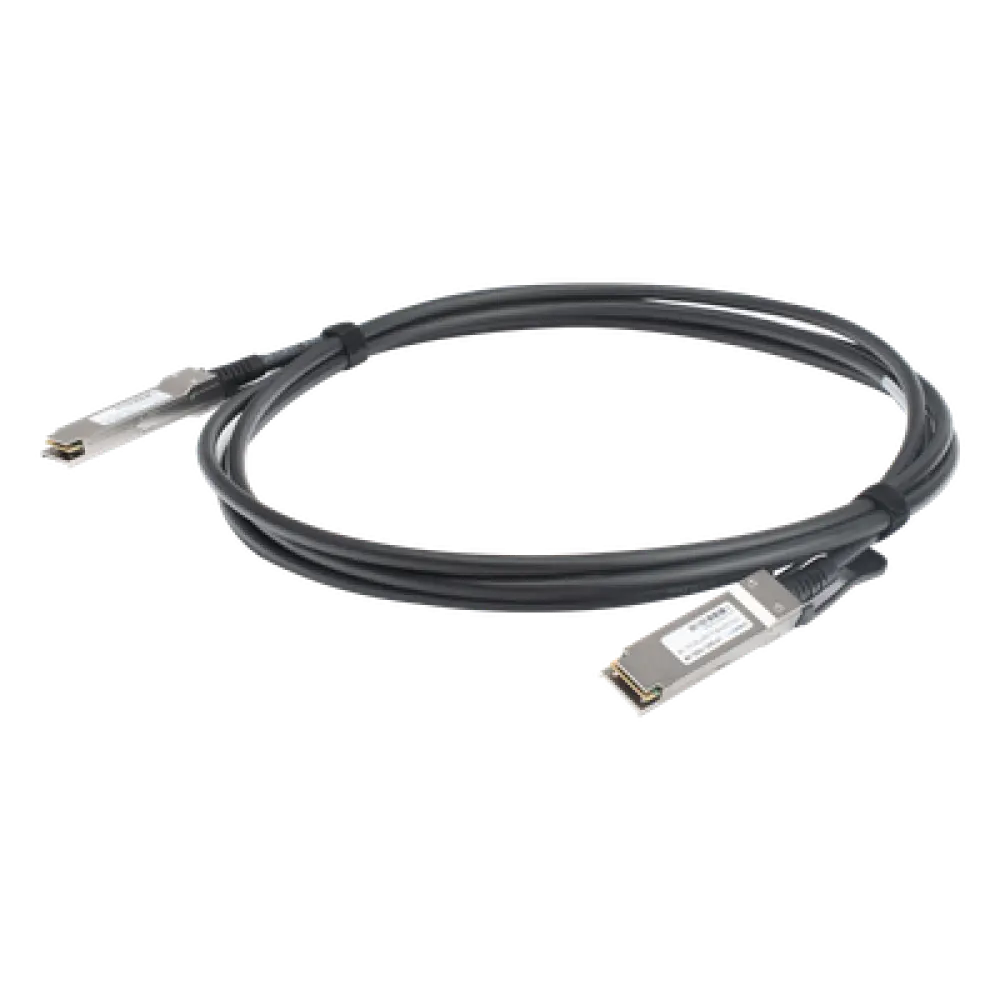 Cable DAC QSFP28 / 100 Gbps / Pasivo / Cobre Twinax / 3 m (9.84 ft)