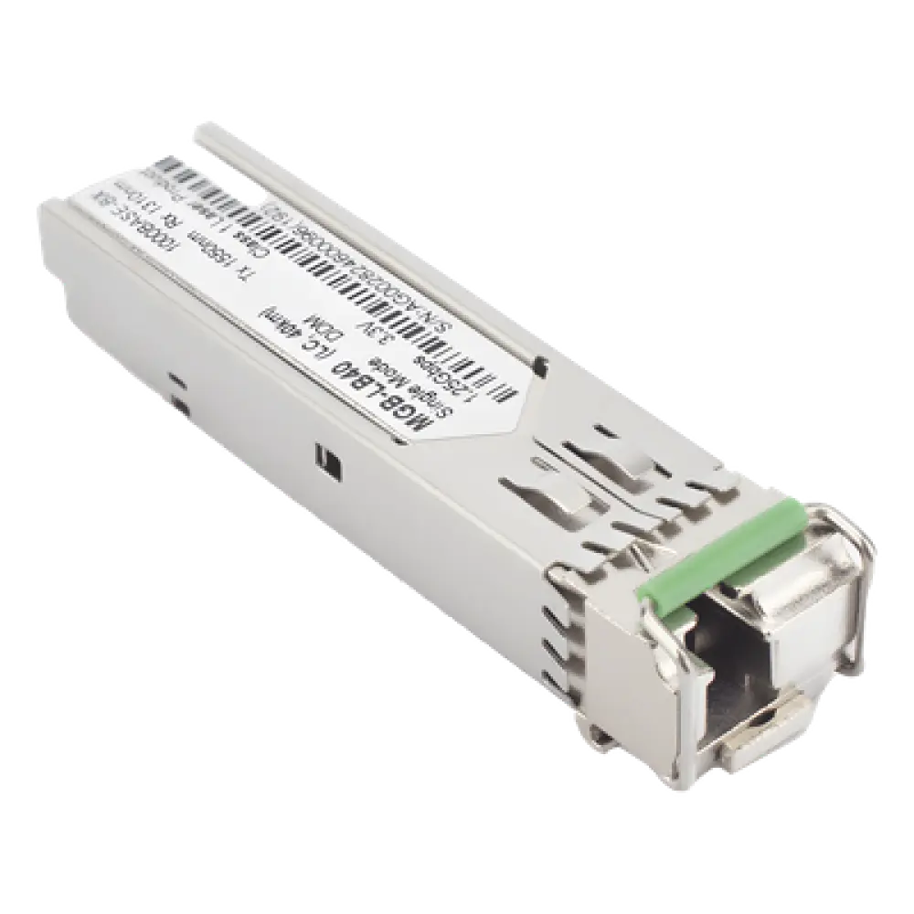 Transceptor mini-GBIC SFP 1G LC / WDM BIDI / Monomodo 40 km / TX 1550nm RX 1310nm / Hot-pluggable