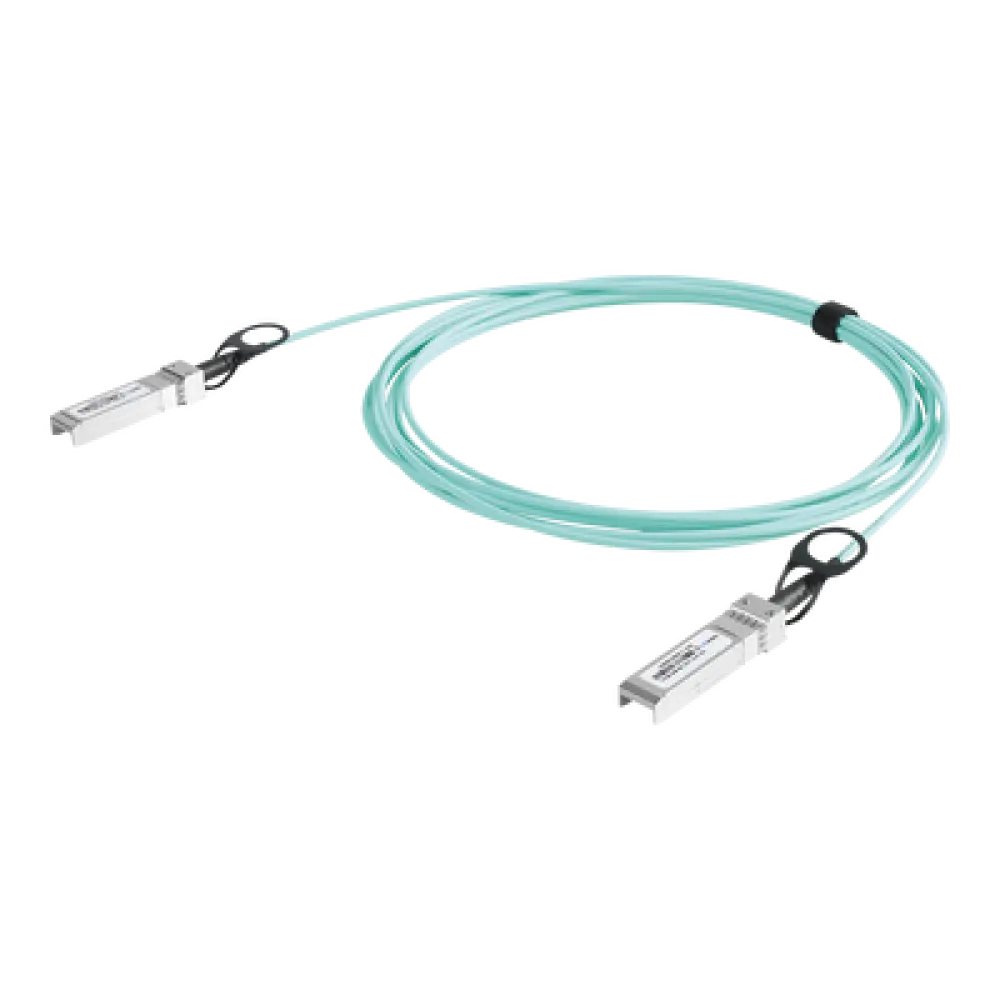 Cable AOC SFP+ / 1 & 10 Gbps / Fibra Óptica Activa / 15 m (49.2 ft)