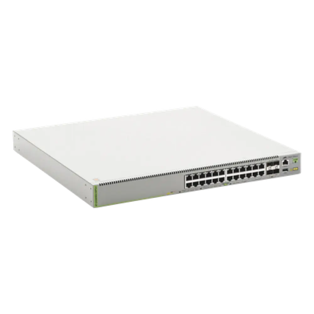 Switch L3 Apilable / 20x 1G PoE+ / 4x MultiGigabit 2.5G/5G PoE+ / 4x SFP+ 10G / 370W PoE / Stack 4 Unidades