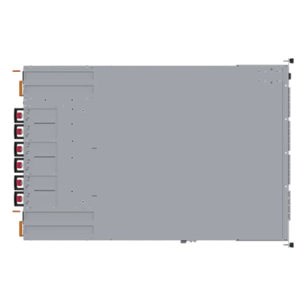 Switch Data Center / 24 Puertos QSFP56 200GE + 8 QSFP-DD 400GE / 16.0 Tbps / 5350 Mpps / RDMA RoCEv2 / Capa 3 Spine-Leaf VXLAN EVPN / 1 RU Hot-Swap
