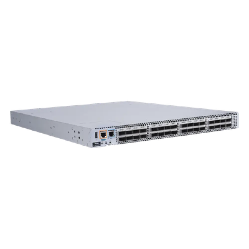 Switch Data Center / 32 Puertos QSFP28 100G / 6.4 Tbps / 2030 Mpps / VXLAN EVPN / RDMA Lossless / 1 RU Hot-Swap