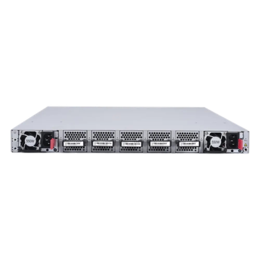 Switch Data Center / 32 Puertos QSFP28 100G / 6.4 Tbps / 2030 Mpps / VXLAN EVPN / RDMA Lossless / 1 RU Hot-Swap