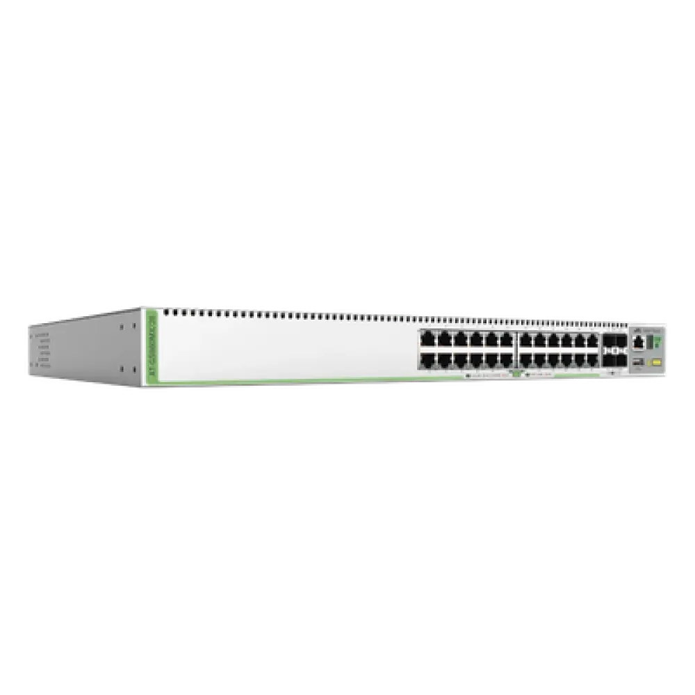 Switch Stack L3 / 24 puertos 10/100/1000-T / 4 SFP+ 10G / Rack 19" (0.48 m)